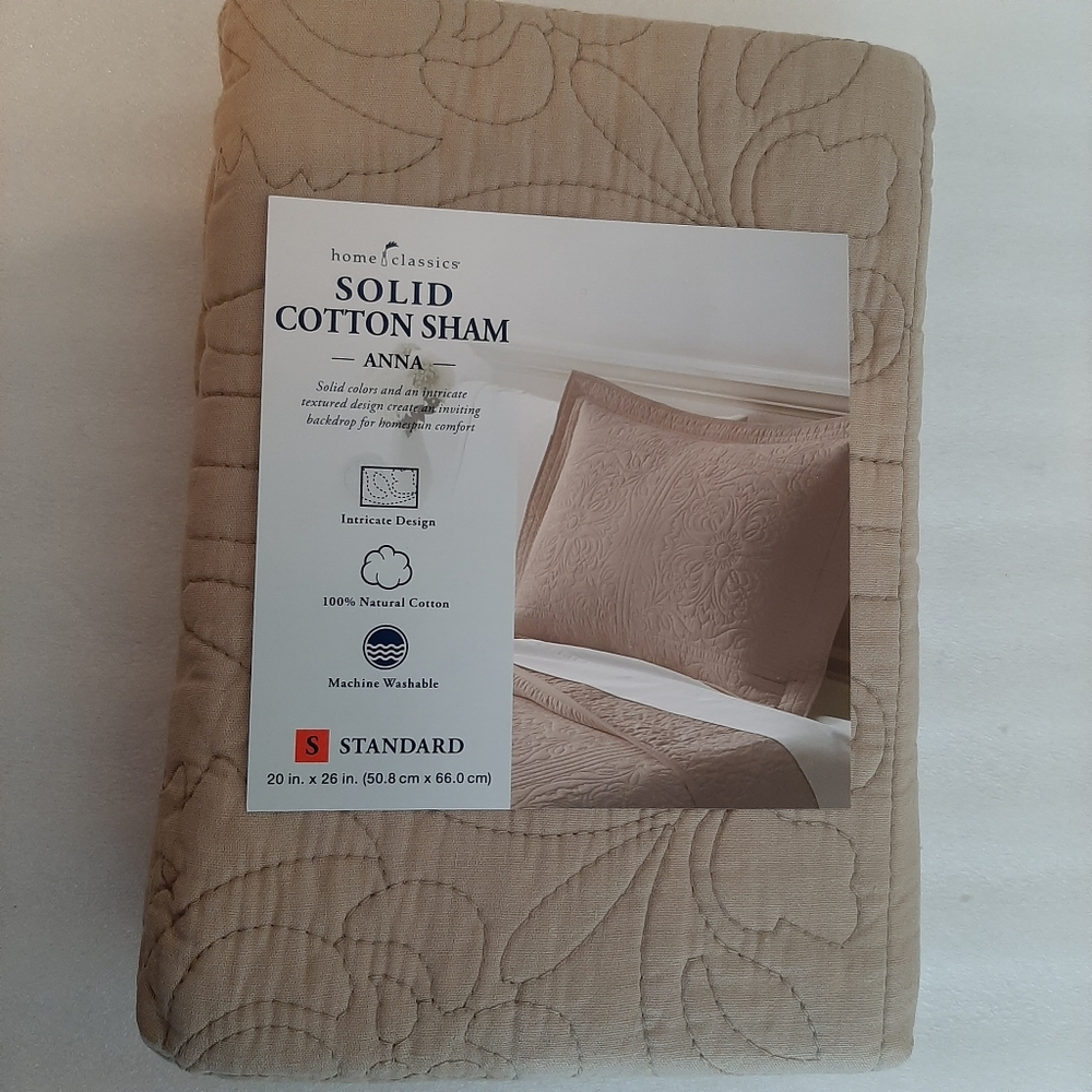 HOME Classics Cotton Standard Sham (1 sham)